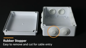 IP65 Waterproof CCTV Junction Box Enclosure 100x100x70mm 85x85x50mm Outdoor Box