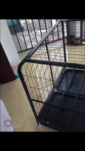 🐶 กรงสุนัขใหญ่ กรงสุนัข เหมาะสำหรับสุนัข แมว และกระต่าย กรงหมา กรงสุนัขขนาดใหญ่ รับน้ำหนักได้ 10-100KG แข็งแรง ทนทาน กรงเหล็กถอดได้ ประตูพับได้ กรงเหล็กมีถาดรอง กรงสุนัข กรงแมวกรงสุนัขขนาดใหญ่ กรงเหล็กพับพร้อมประตู พร้อมถาดพลาสติกรองกรง สำหรับสุนัขและแม
