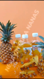 Nenavin Cuka Nanas original | Minuman Buah Atasi Diabetes Asam urat dan Gula Darah | Isi 300ml | BPOM dan HALAL MUI