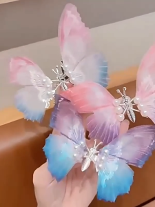 COD Jepit Rambut Butterfly Wanita Gaya Korea Karakter Kupu Kupu Anak Perempuan JPT26