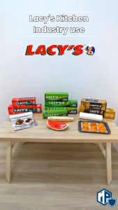 Lacys ChefWrap | Cling Wrap | Cling Film | Plastic Food Wrap | Baking Paper | Cooking Paper | Aluminum Foil with blade