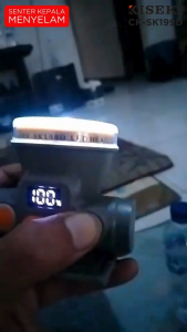 Senter Kepala Kiseki Anti Air CK SK199D 50W Headlamp Kiseki Tahan 24 Jam Senter Kepala Selam Waterproof | senter selam | senter nelayan | senter cari ikan | senter menyelam