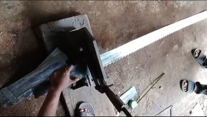 Gergaji Selendang Bekas 406080cm Bahan Baja