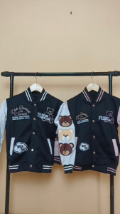 JAKET ANAK PEREMPUAN COCOK UNTUK COUPLE BARENG TEMAN MODEL LUCU TINY BEAR