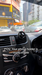 Trapo Magsafe Car Phone Holder - Air Vent Magnetic Phone Holder | Strong Magnet Metal Ring | 180° Rotable