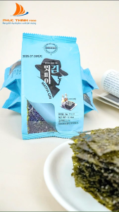 [HÀNG MỚI] Lốc 3 Gói Rong Biển Ăn Liền Matfia Kim Vị Phomai - Rong Biển Ăn Vặt Hàn Quốc 12g (4g*3gói)