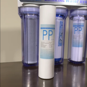 Highflo Package: 3PCS PLUS 1 4PCS IN TOTAL BULK SALE 10 inch PP Sediment Filter Cartridge Replacement - 1 or 5 microns