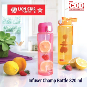 Botol Minum Lion Star NH-80 Infuser Champ Bottle 820 ml
