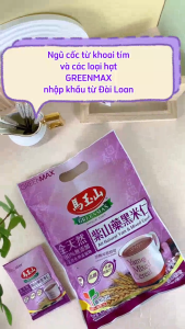 Ngũ cốc Đài Loan dinh dưỡng từ khoai tím và các loại hạt thương hiệu GREENMAX