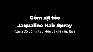 Gôm Xịt Tóc Cứng - Mềm Jacqualine Hair Spray – 400ml
