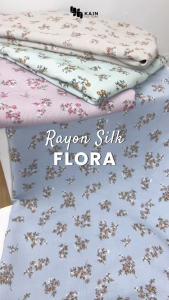 Kain Rollan Rayon Silk Flora 1 rol ± 100 yard