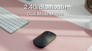 UGREEN Wireless Silent Mouse 2.4G + Bluetooth For Computer Laptop PC Mice Slim Quiet with MCMC