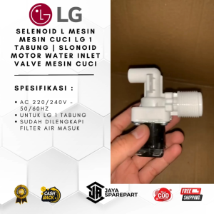 Selondoid L Mesin Cuci LG 1 Tabung | Solenoid Motor Water Inlet Valve Mesin Cuci