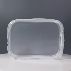 【COD&Ready Stock】Transparent Makeup Bag Zipper PVC Wash Bags Portable Travel Storage Bags