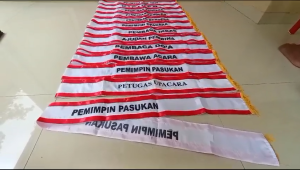 permasihseto SELENDANG PETUGAS UPACARA UNTUK SD SMP SMA MODEL TERBARU ISI 10 BUAH