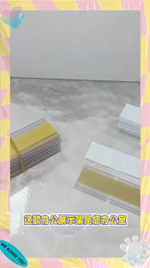 30pcs/Set Label Harga Mika PVC Price Tag Label Harga Toko Label Harga Tempel Price Tag Holder