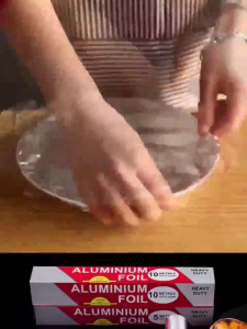 Giấy bạc nướng thực phẩm 5M cho nồi chiên không dầu nướng thịt cách nhiệt bọc thức ăn(30cm x 5m)-Randy