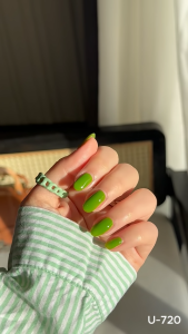 U-DELI U-720 เจล สีทาเล็บกึ่ง (ไม่อบ) Vegan Nail Polish Gummy Candy Series 16ml