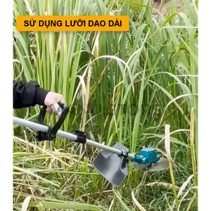 Máy cắt cỏ pin máy cắt cỏ công nghiệp MAKITA 2400W KHÔNG CHỔI THAN pin 15cell bảo hành 12 tháng