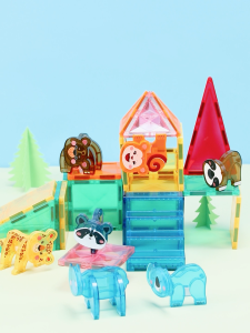 56 pcs Magnet: Jungle Animals Edition