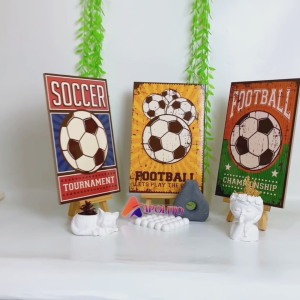 HIASAN DINDING AESTETIK FOOTBALL (20X30 CM) WALL DECOR HIASAN DINDING FOOTBALL AESTETIK
