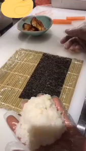 Tikar Penggulung Sushi Makiso Bamboo Roller Cetakan Penggulung Sushi