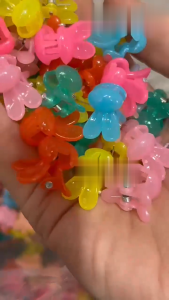 BF-C1117 Set Jepit Rambut Mini Anak Isi 10Pcs Motif Bunga Jepitan Kupu Wanita Aksesoris Rambut Anak