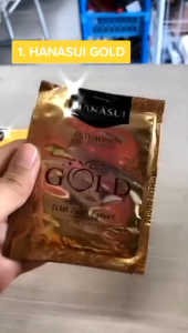 Hanasui Naturgo Peel Off Masker Hitam Komedo || GOLD Anti Aging || Mineral Mud Mask Original BPOM