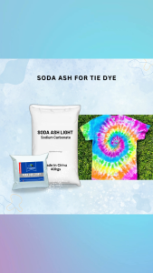 Soda Ash | Sodium Carbonate | Washing Soda Light for Laundry Detergent Soap Tie Dye 1kg