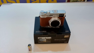 DVONN D100V 5K Point & Shoot Digital Camera 48MP with F2.2 16X Digital Zoom