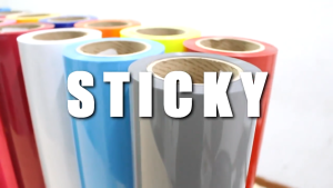 POLYFLEX PVC 1M - RHINOFLEX KOREA I Bahan Cutting Sticker & Sablon Kaos Vinyl Cutting untuk Sablon & DIY Custom