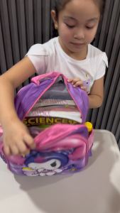 CUTE Cartoon Character School Bag BACKPACK for Kids Kinder to Grade 3 Student MATIBAY Super Hero Kuromi Pricess Paw Patrol