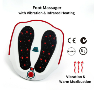 Foot Massager Vibration Infrared Heating Massage Shiatsu Kneading Plantar Fasciitis 立昌远红外线加热震动脚底按摩机