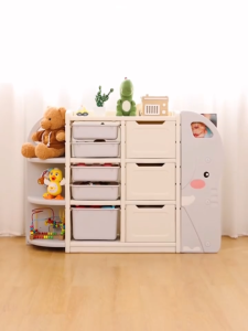 Kệ nhựa để đồ chơi cho bé Babypods mẫu voi con