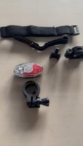 Paket Senter Lampu Belakang Sepedah / Lampu Belakang Model Strobo Termurah / Senter Multifungsi Baterai