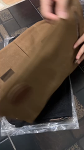 ใหม่! กระเป๋าแบบสะพายข้างคาดลำตัว ผ้าแคนวาสเนื้อหนา ทรงแมสเซนเจอร์ กระเป๋าสะพายไหล่สไตล์เรโทรสำหรับผู้ชาย ขนาดใหญ่ รุ่น 0432