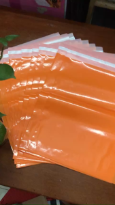 [MÀU CAM] - 1KG túi niêm phong túi gói hàng bóng dai loại tốt (2DA)