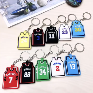 Keychains Baju NBA Gantungan kunci baju NBA gantungan kunci lucu