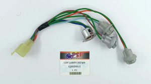 COP LAMPU DEPAN KARISMA X - PITINGAN FITTING SOKET DOP DEPAN HONDA KARISMA CAKRAM
