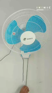 IKONIC Kipas Angin Dinding Sanex Wall Fan 12" FW 1280N Garansi Resmi