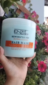 Hấp dầu ENZO PLUS - phục hồi tóc hư tổn - hương nước hoa siêu thơm 1000ml