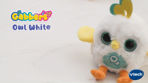 VTech Gabbers - Owl White Shoulder Bird Doll Toys Kids Plush Toys Boys girls 4 year & above
