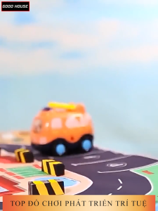 Đồ chơi trẻ em bộ đồ chơi xe ô tô  mô phỏng xe cứu hoả xe cứu thương xe taxi cảnh sát phát triển trí tuệ cho bé