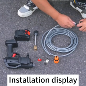 [German Technology]Water Jet Cleaner Cordless Water Jet Car Washer Waterjet Wash Pump High Pressure Cleaner Water Guns High Pressure Water Jet Gun  Portable Car Wash Water Jet Pump Mesin Cuci Kereta Water Jet 998VF Water Jet Sprayer Machine 洗车机 高压水枪机