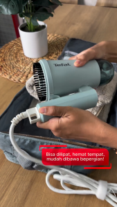 Tefal/Braun Origin Travel Handheld Garment Steamer | DT1034 GS7077BK (Foldable Seterika Baju Iron Household Steam Iron Dry Iron Household Appliance 熨斗 DT1034G0)