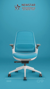 Brand New Steelcase Series 1 Sustainable Ergonomic Office Chair With Optional Headrest Black 5 Years Warranty - Free Installation - Delivery within 24 hours - Newstar Furniture