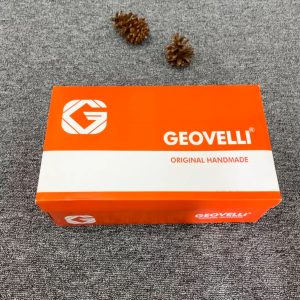 Gvl Geovelli Sandal Pria Casual Tipe Osaka Ori Sendal Pria Kulit Premium Kualitas Lokal G1984 Coklat