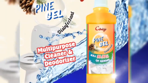 Cozy Pine Gel Powerful Disinfectant for a Cleaner Healthier Environment -(1000ml)  Multipurpose Cleaner Deodorizer Toilet Kitchen Anti-bacterial Cleanser
