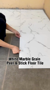 10pcs 60X60cm Vinyl Tile Flooring Self Adhesiv Floor Sticker Wall Decor Self Adhesive Waterproof Wallpaper vinyl pvc floor sticker 60x60 tile sticker for floor 60x60 marbol sticker floor