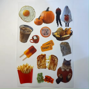 แผ่นรีด ตัวรีดติดเสื้อDFT STICKER SD001- SD020